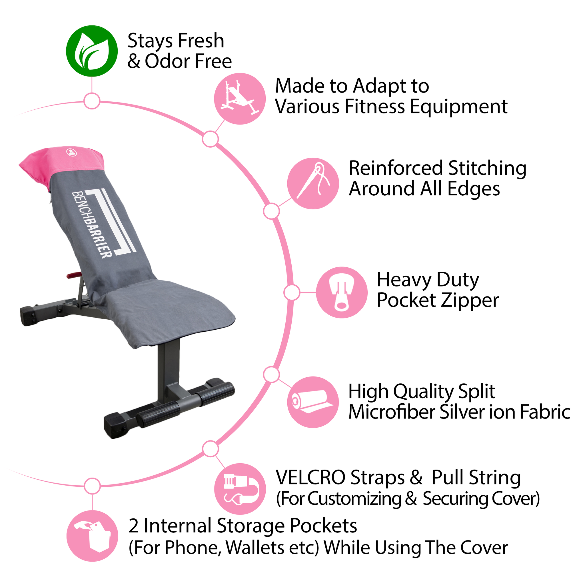 Weight bench seat discount cover